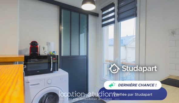 Logement tudiant Location Studio Meublé Paris 15me arrondissement (75015)