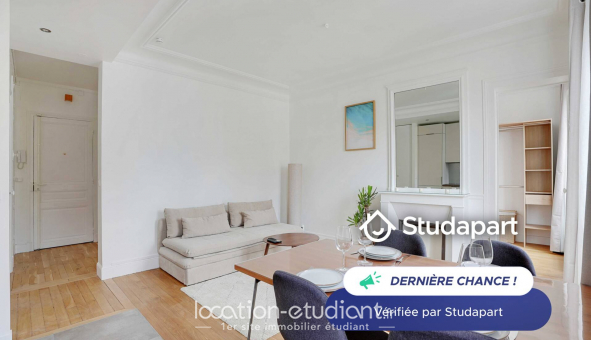 Logement tudiant Studio à Paris 15me arrondissement (75015)