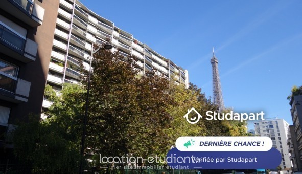 Logement tudiant Studio à Paris 15me arrondissement (75015)