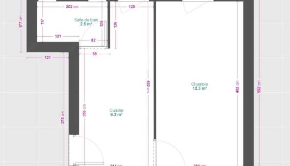 Logement tudiant Studio à Paris 15me arrondissement (75015)