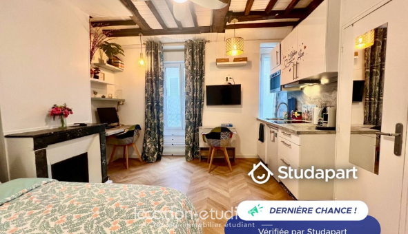 Logement �tudiant Location Studio Meubl&eacute; Paris 15�me arrondissement (75015)