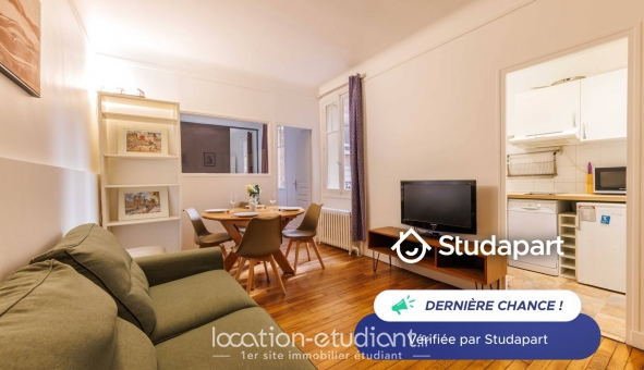 Logement étudiant Studio &agrave; Paris 15ème arrondissement (75015)
