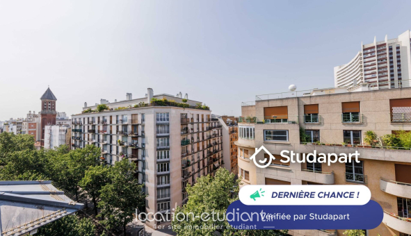 Logement étudiant Studio &agrave; Paris 15ème arrondissement (75015)