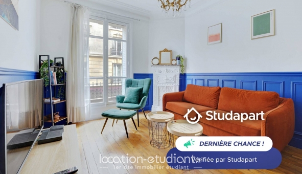 Logement étudiant Studio &agrave; Paris 15ème arrondissement (75015)