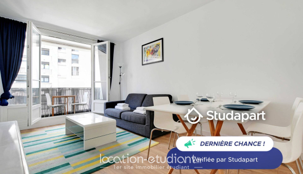 Logement étudiant Studio &agrave; Paris 15ème arrondissement (75015)