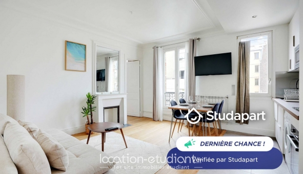 Logement étudiant Studio &agrave; Paris 15ème arrondissement (75015)