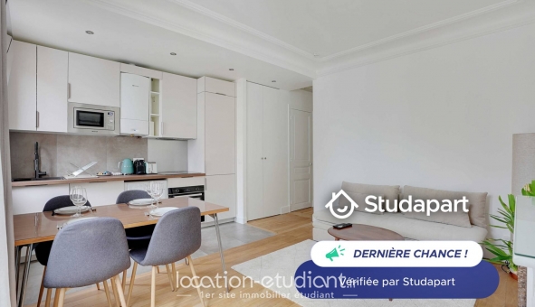 Logement étudiant Studio &agrave; Paris 15ème arrondissement (75015)