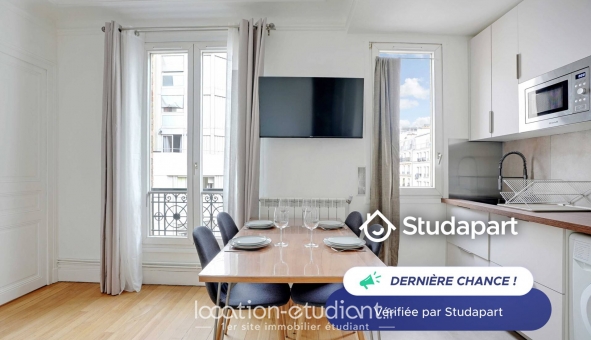 Logement étudiant Studio &agrave; Paris 15ème arrondissement (75015)