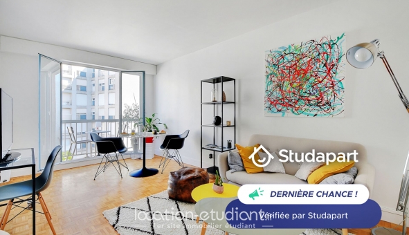 Logement étudiant Location Studio Meubl&eacute; Paris 15ème arrondissement (75015)