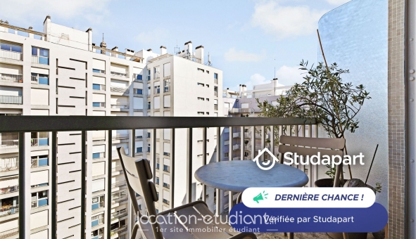 Logement étudiant Studio &agrave; Paris 15ème arrondissement (75015)