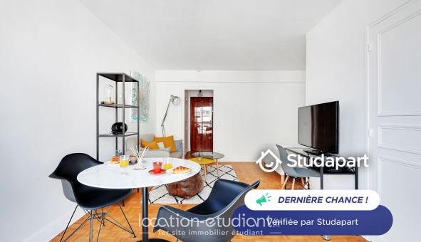 Logement étudiant Studio &agrave; Paris 15ème arrondissement (75015)