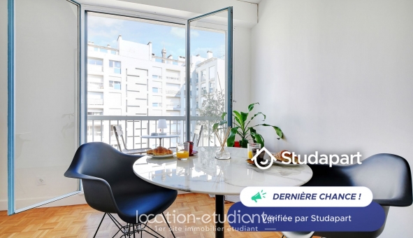 Logement étudiant Studio &agrave; Paris 15ème arrondissement (75015)