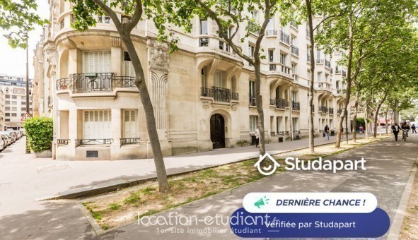 Logement �tudiant Studio &agrave; Paris 15�me arrondissement (75015)