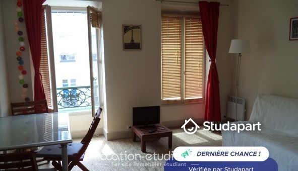 Logement �tudiant Studio &agrave; Paris 15�me arrondissement (75015)