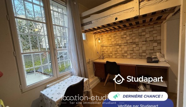 Logement �tudiant Location Studio Meubl&eacute; Paris 15�me arrondissement (75015)