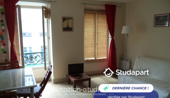 Logement �tudiant Studio &agrave; Paris 15�me arrondissement (75015)