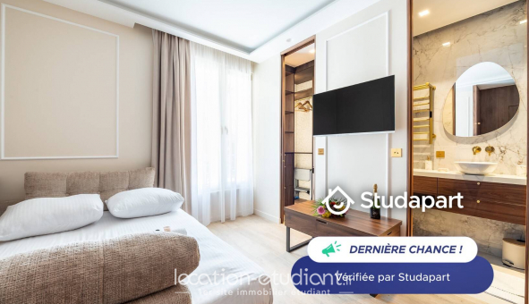 Logement étudiant Location Studio Meublé Paris 15ème arrondissement (75015)