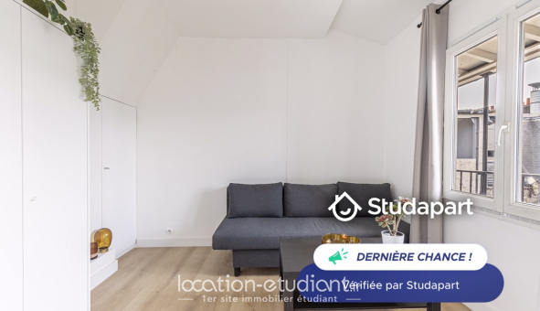 Logement �tudiant Location Studio Meubl&eacute; Paris 15�me arrondissement (75015)