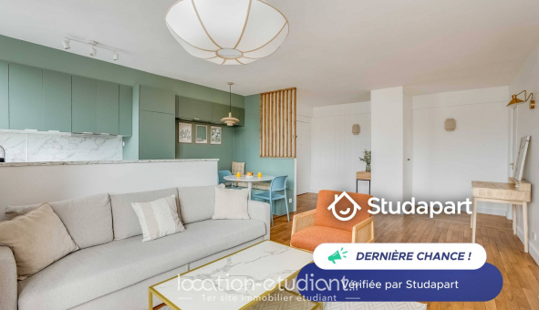 Logement �tudiant Location Studio Meubl&eacute; Paris 15�me arrondissement (75015)
