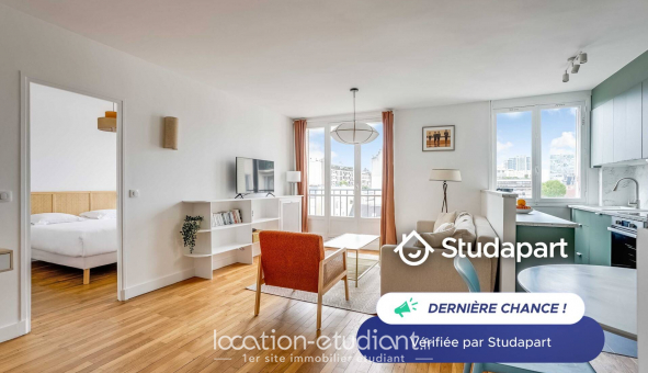 Logement �tudiant Studio &agrave; Paris 15�me arrondissement (75015)