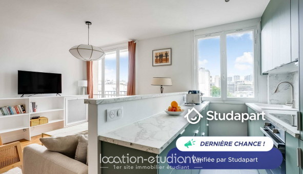 Logement �tudiant Studio &agrave; Paris 15�me arrondissement (75015)