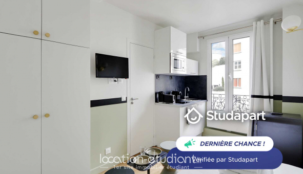 Logement �tudiant Location Studio Meubl&eacute; Paris 15�me arrondissement (75015)