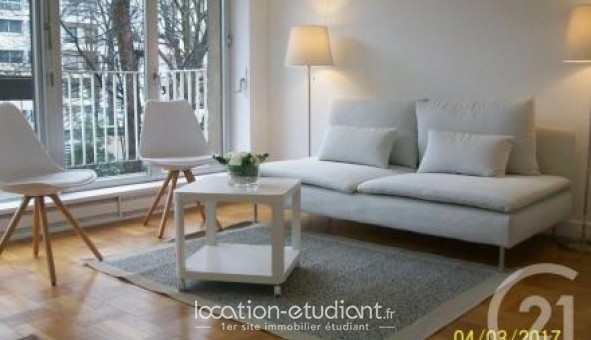 Logement tudiant Studio à Paris 16me arrondissement (75016)