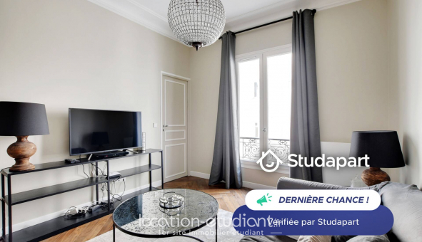 Logement tudiant Studio à Paris 16me arrondissement (75016)
