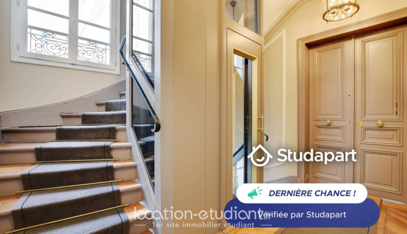 Logement tudiant Studio à Paris 16me arrondissement (75016)