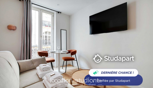 Logement tudiant Studio à Paris 16me arrondissement (75016)