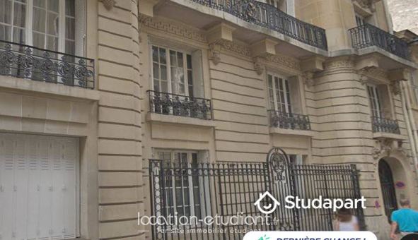 Logement tudiant Studio à Paris 16me arrondissement (75016)