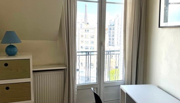 Logement tudiant Studio à Paris 16me arrondissement (75016)