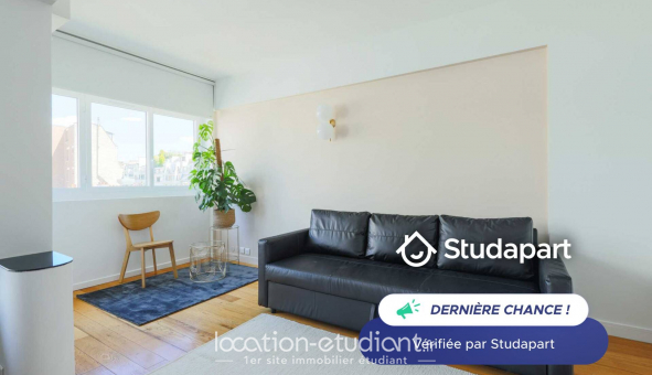 Logement tudiant Location Studio Meublé Paris 16me arrondissement (75016)
