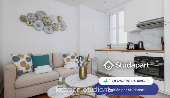 Logement tudiant Studio à Paris 16me arrondissement (75016)