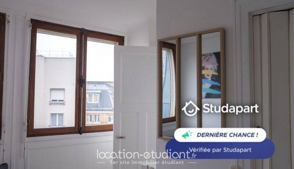 Logement tudiant Studio à Paris 16me arrondissement (75016)
