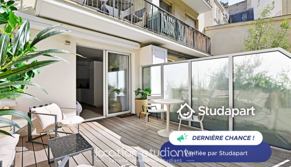 Logement tudiant Location Studio Meublé Paris 16me arrondissement (75016)