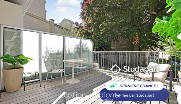 Logement tudiant Studio à Paris 16me arrondissement (75016)