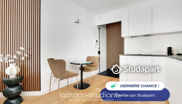 Logement tudiant Studio à Paris 16me arrondissement (75016)