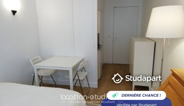 Logement tudiant Studio à Paris 16me arrondissement (75016)