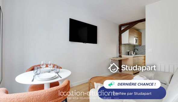 Logement tudiant Studio à Paris 16me arrondissement (75016)