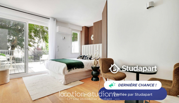 Logement tudiant Studio à Paris 16me arrondissement (75016)