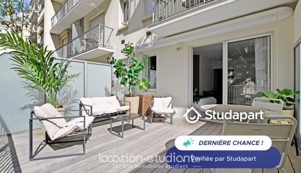 Logement tudiant Studio à Paris 16me arrondissement (75016)