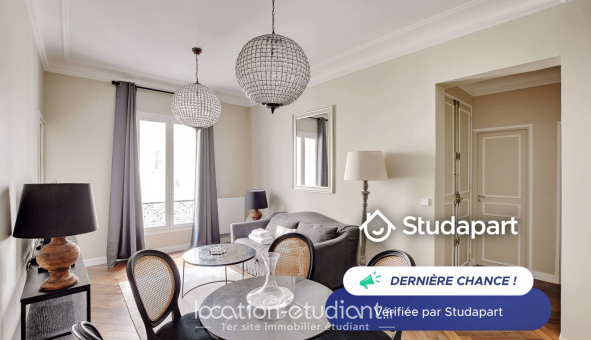 Logement tudiant Studio à Paris 16me arrondissement (75016)