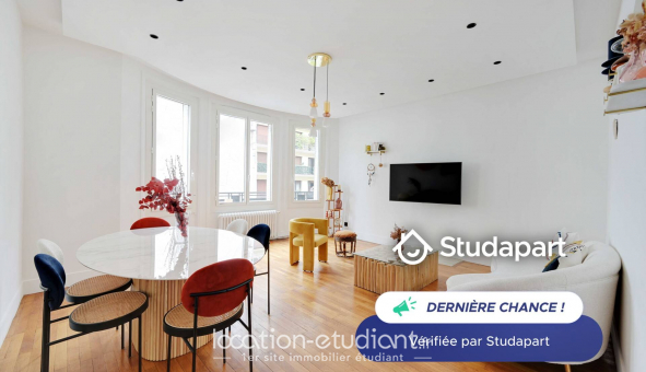 Logement tudiant Location Studio Meublé Paris 16me arrondissement (75016)
