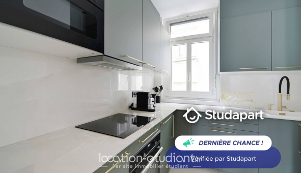 Logement tudiant Studio à Paris 16me arrondissement (75016)