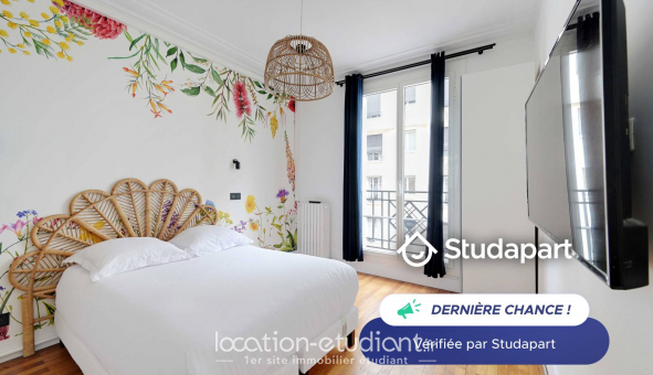 Logement tudiant Studio à Paris 16me arrondissement (75016)