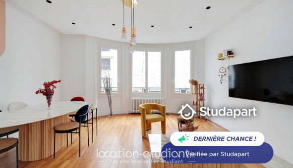 Logement tudiant Studio à Paris 16me arrondissement (75016)