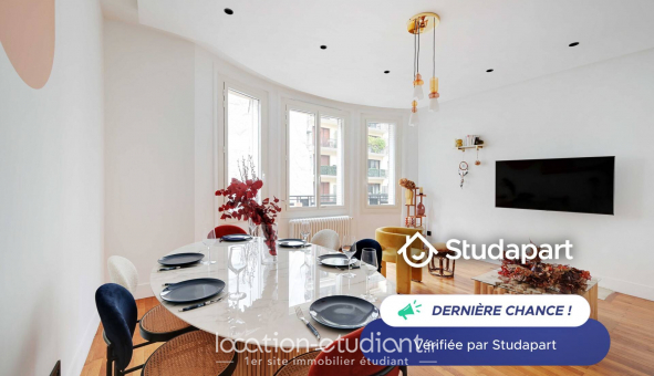 Logement tudiant Studio à Paris 16me arrondissement (75016)