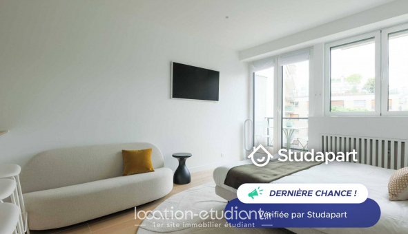 Logement tudiant Studio à Paris 16me arrondissement (75016)