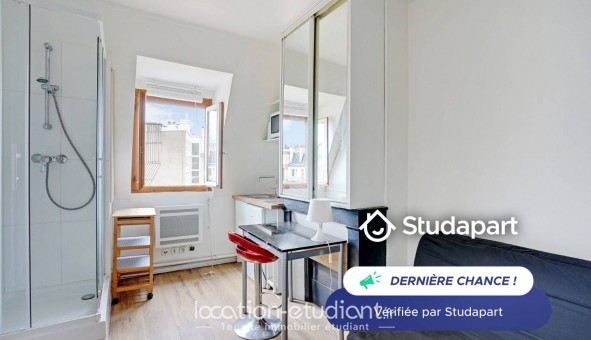 Logement tudiant Location Studio Meublé Paris 16me arrondissement (75016)